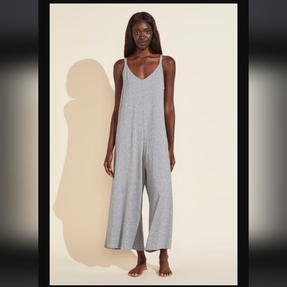 Eberjey Charlie Pima Cotton Jumpsuit - Picture 1 of 5
